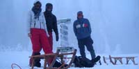 Dreissessel auch bei Schneegest�ber ein Rodelspass